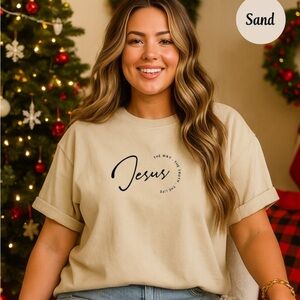 Gildan Sand Short Sleeve Tee